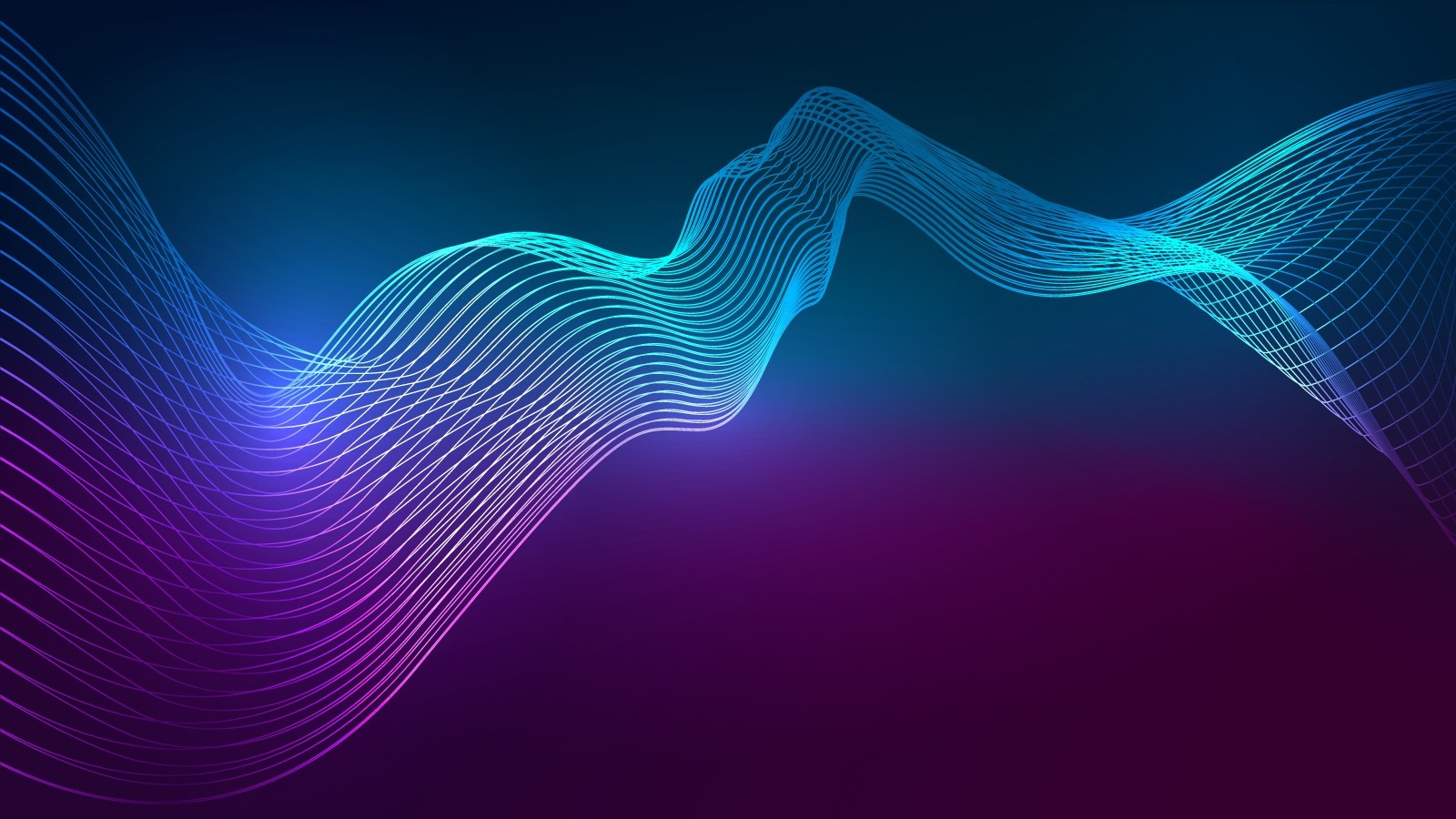 Dynamic Waves vector background