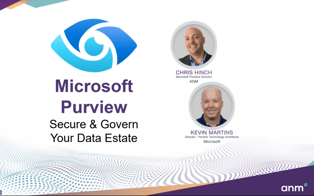 Microsoft Purview Webinar – Secure & Govern Your Data Estate