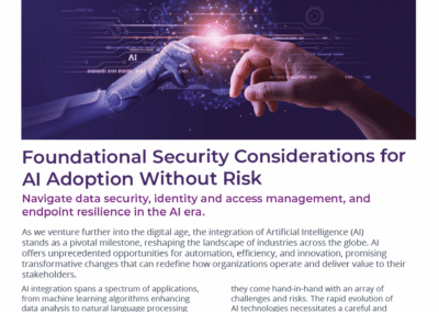 Foundational Security Considerations for AI Adoption Without Risk