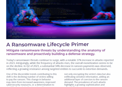 A Ransomware Lifecycle Primer