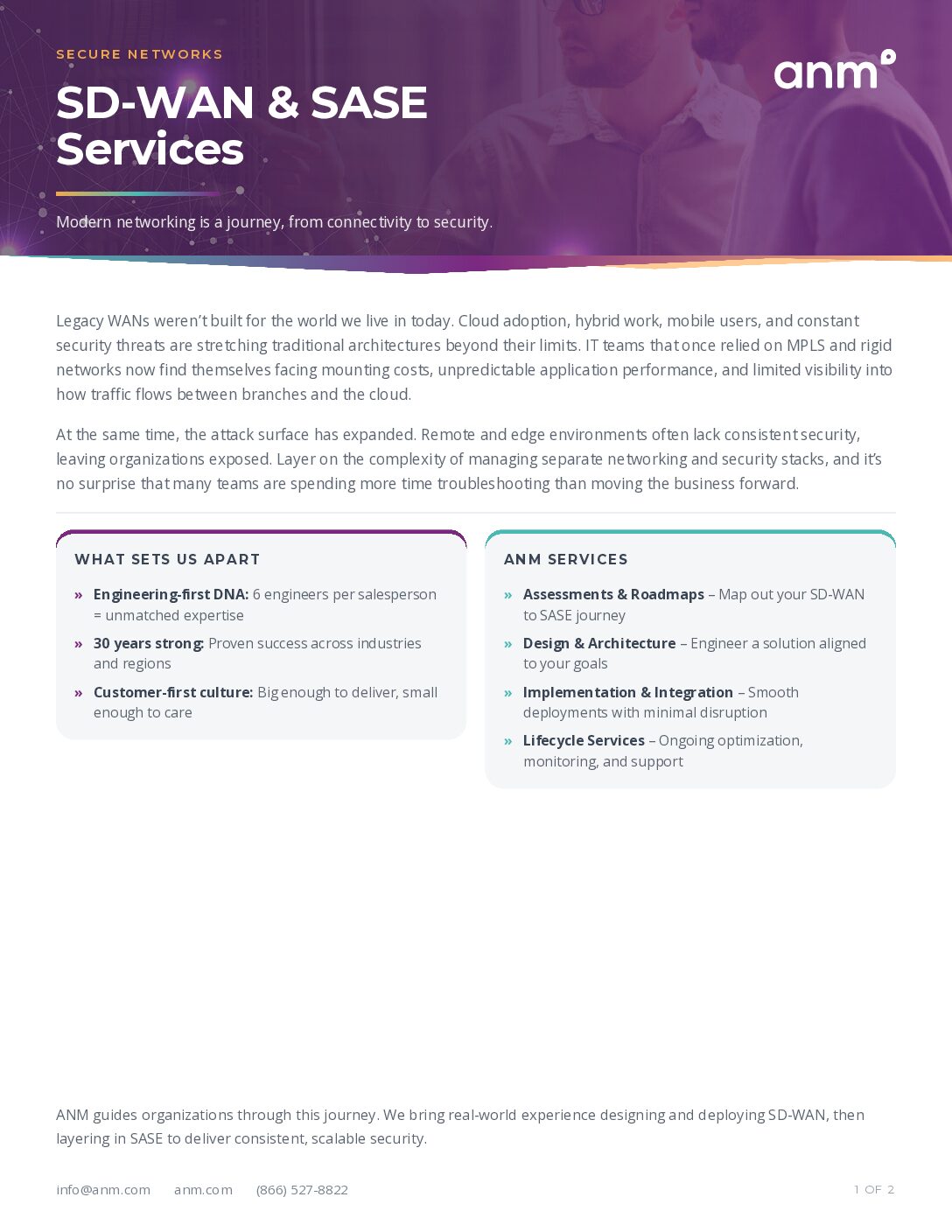 SD-WAN & SASE Services